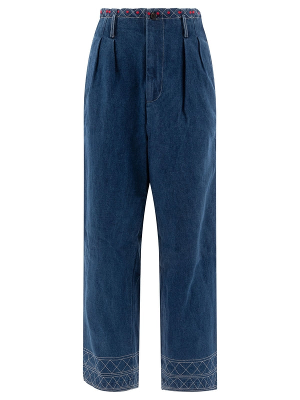 Murray 刺绣牛仔裤