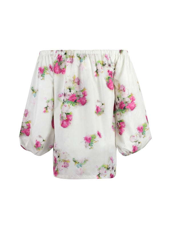 Zigrino Flower Printing Blouse