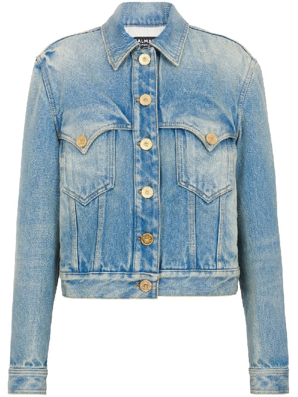 Vintage Washing Cotton Denim Jacket