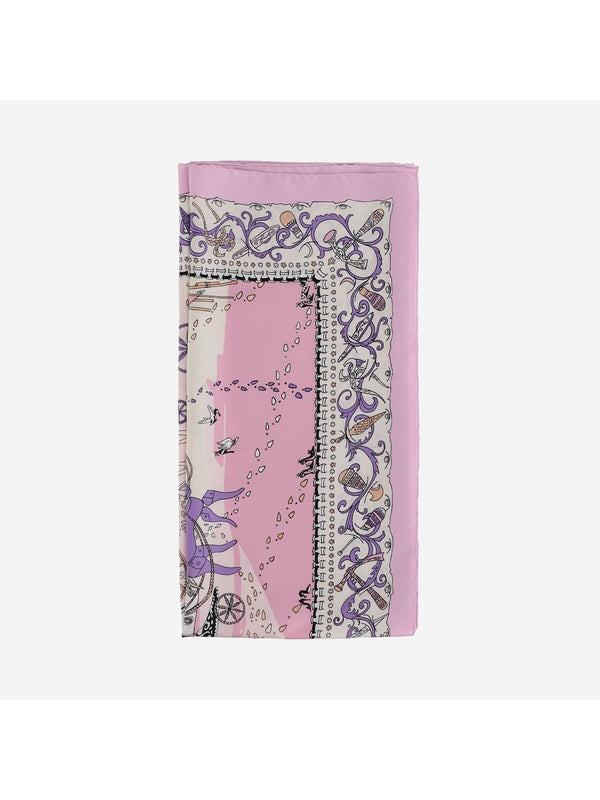 Spini Ferroni Printed Silk Scarf