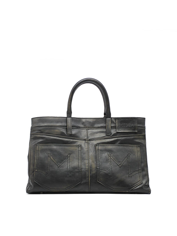 NINA Leather Tote Bag
