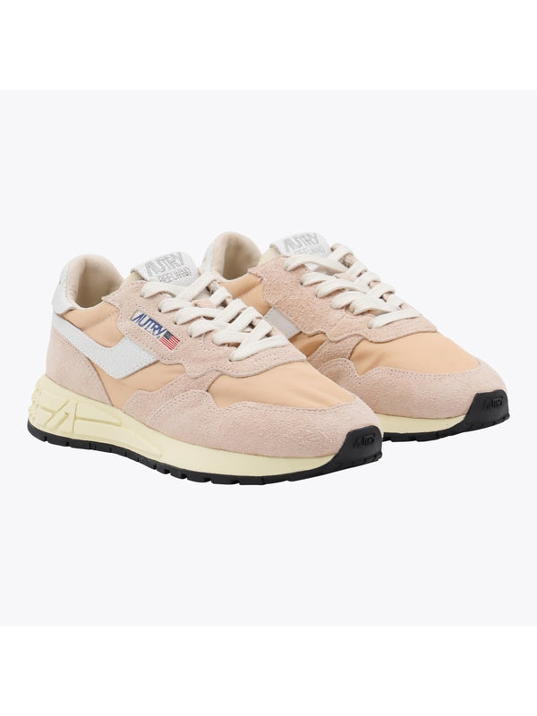 Autry Beige Low Top Sneakers