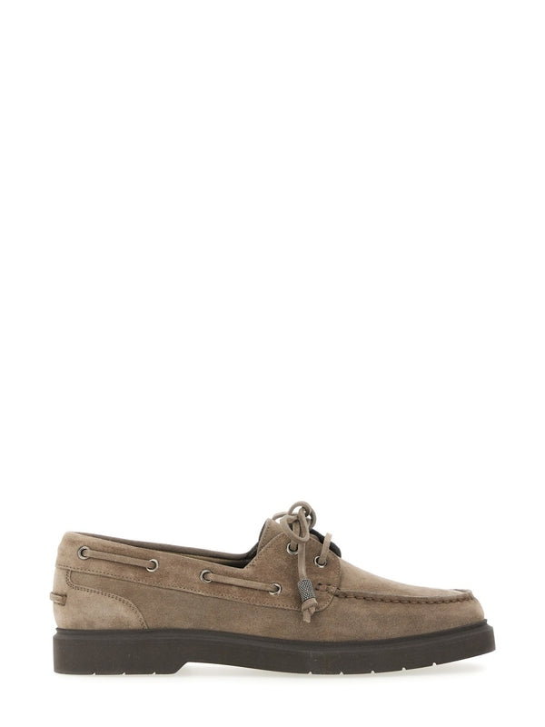 Penny Sail Suede Loafers