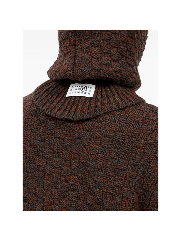 Mm6 Maison Margiela Brown Balaclava