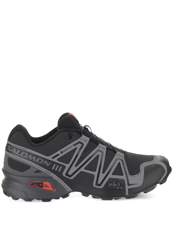 Salomon Black Low Top Sneakers