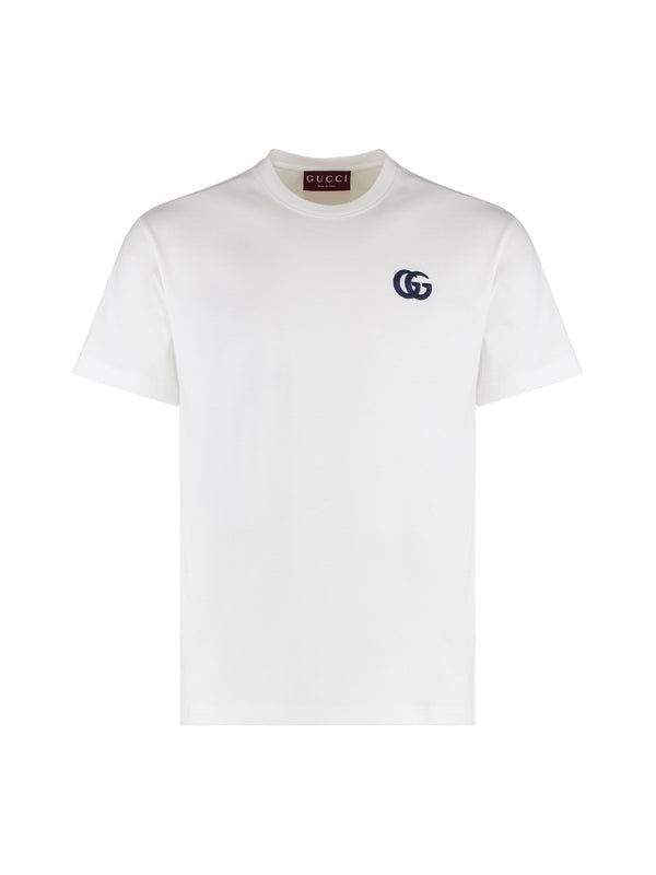 Chest Logo Cotton Short-Sleeve T-Shirt