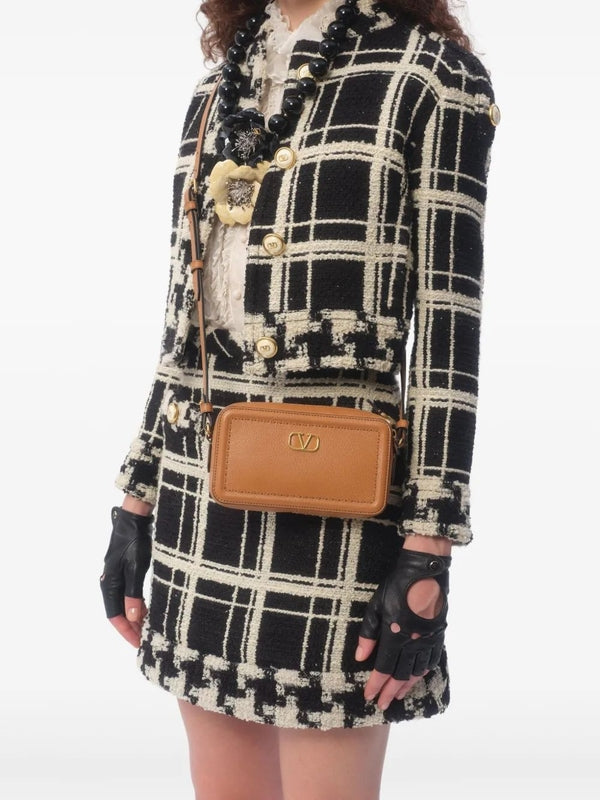 All-Time Leather Mini Crossbody Bag