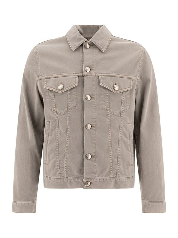 Light Weight Denim Trucker Jacket