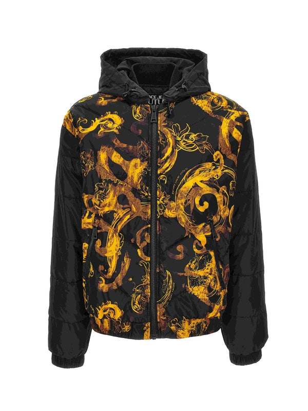 Baroque Pattern Hood Padding