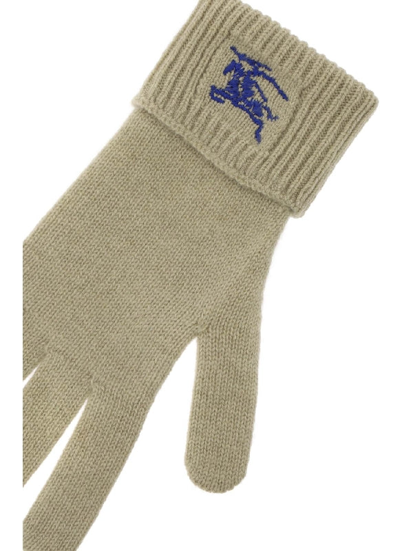 Ekd Logo Embroidery Cashmere Gloves - Jente