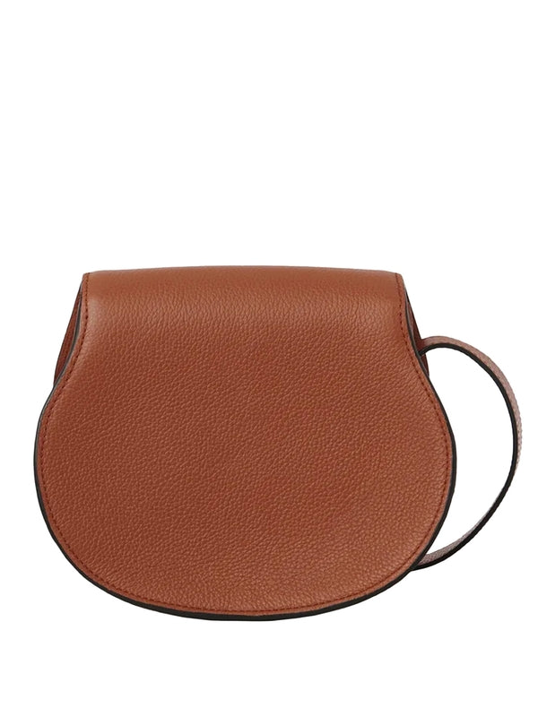 Marci Logo Calfskin Crossbody Bag