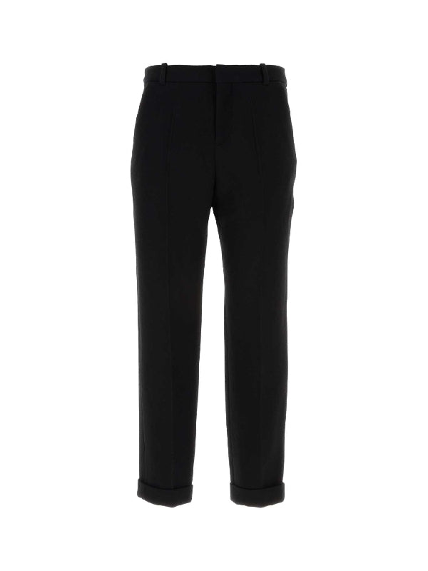 Virgin Wool Tailored Pants