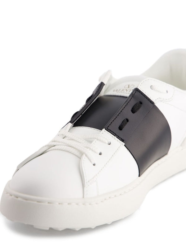 Valentino White Low Top Sneakers