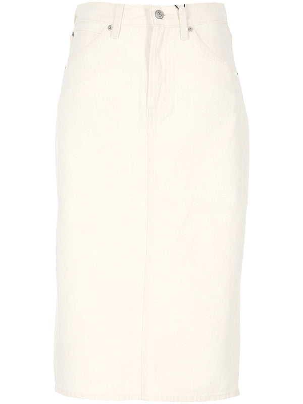 Levi'S White Skirt