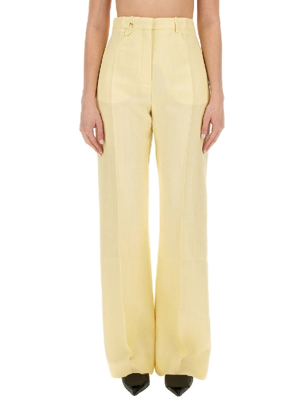 Sauge Pleated Viscose Pants