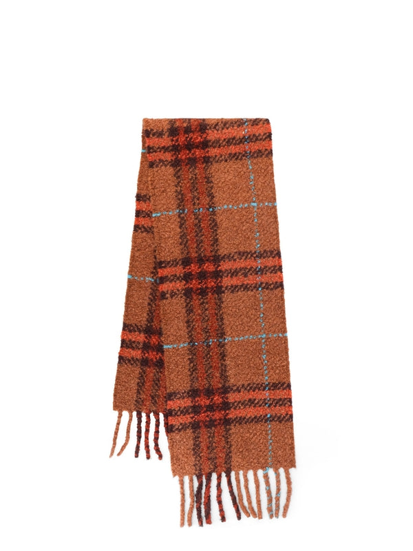 Burberry Brown Wool Mufflers