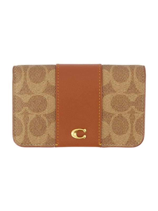 Coach Brown Card Holders