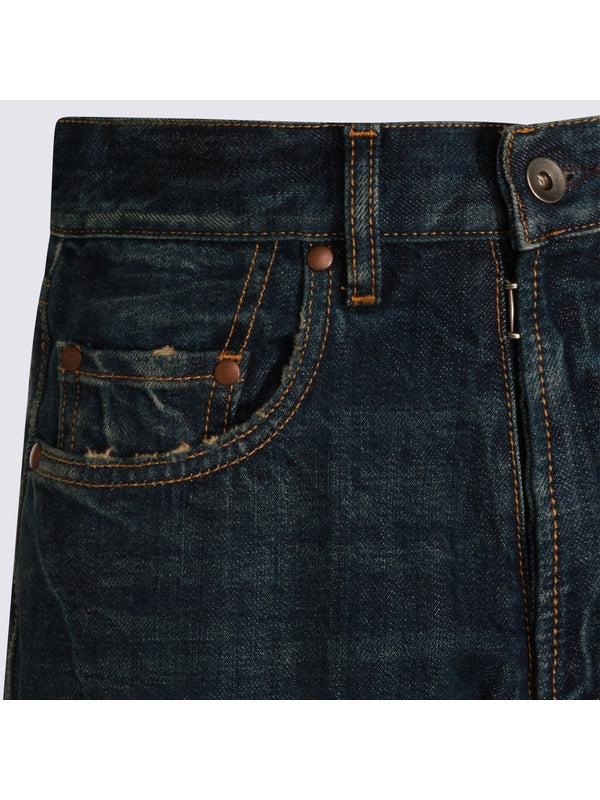 Maison Margiela Blue Denim Pants