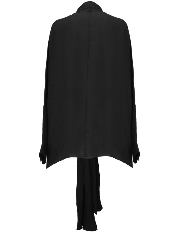 Bex Scarf Neck Silk Blouse