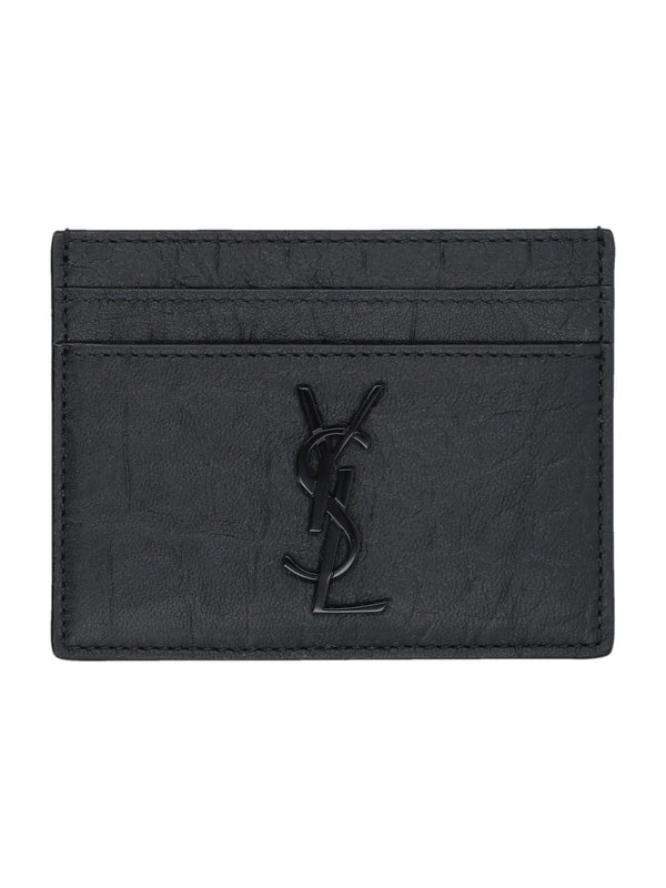 Saint Laurent Black Card Wallet