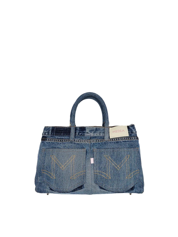 Medea Blue Tote Bags