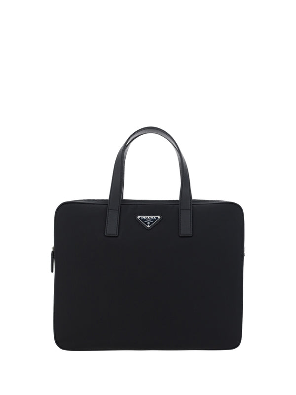 Triangle Logo Re-Nylon
  Briefcase