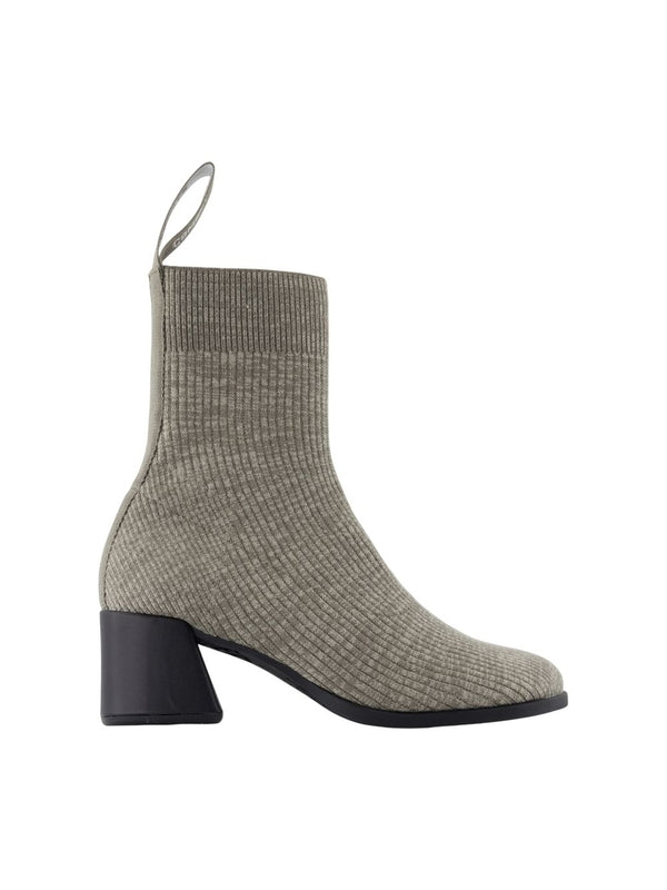 Camper Grey Ankle Boots