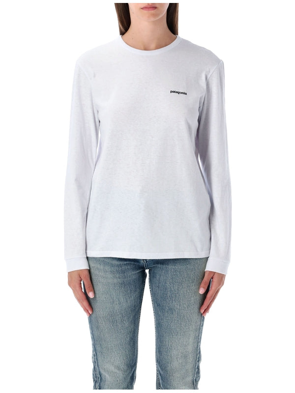 Patagonia White Long Sleeve Top
