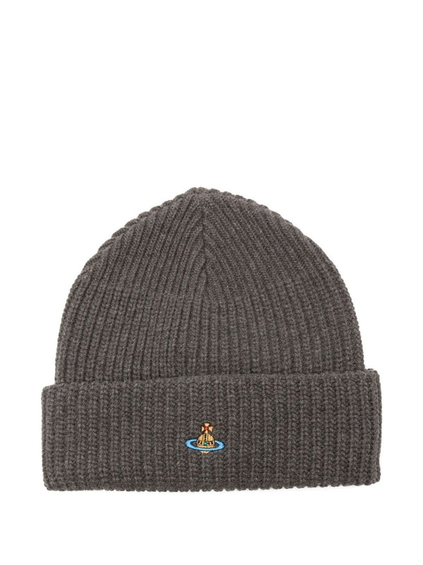 Vivienne Westwood Grey Beanies