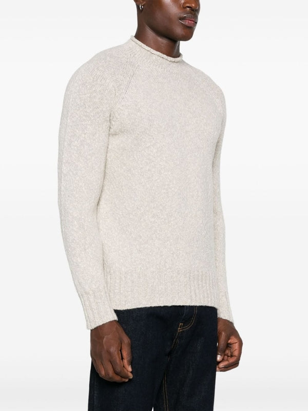 Crew Neck Wool Knit