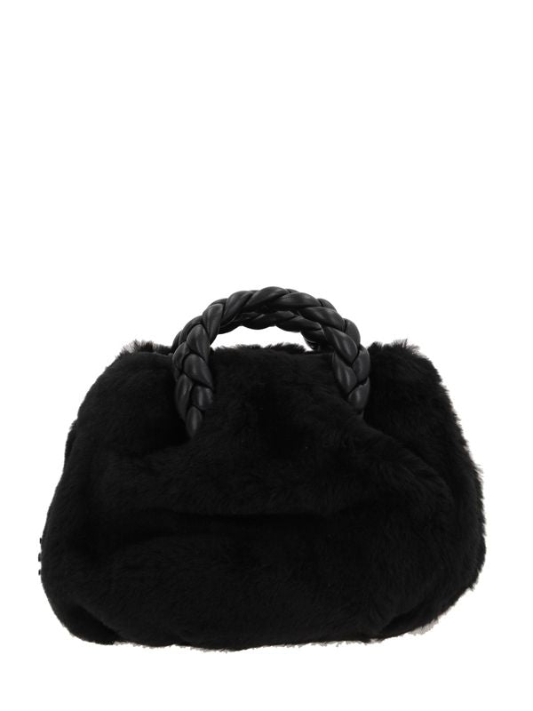 HEREU - Bombon Shearling Tote Bag - Jente