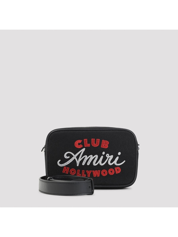 Amiri Black Cross Bags