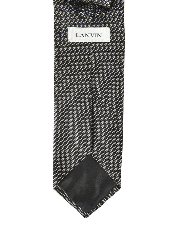 Lanvin Black Neck Ties