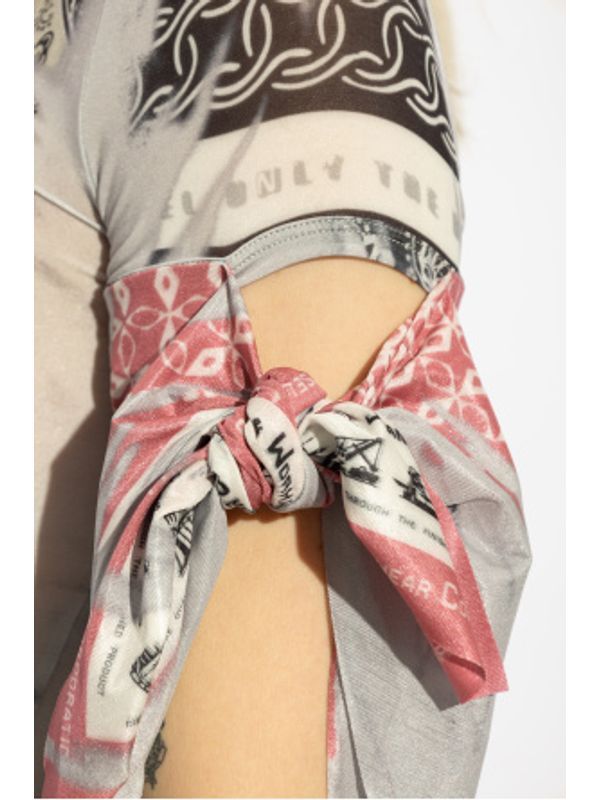 T-Dana Bandana Detail Short Sleeve T-Shirt