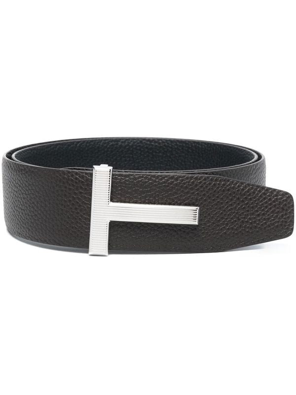 Tom Ford Brown Leather Belts