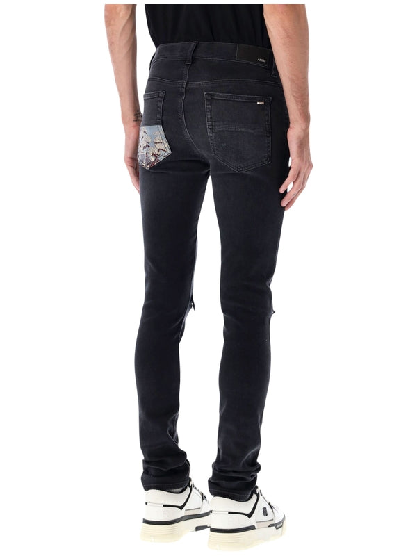 Amiri Black Denim Pants