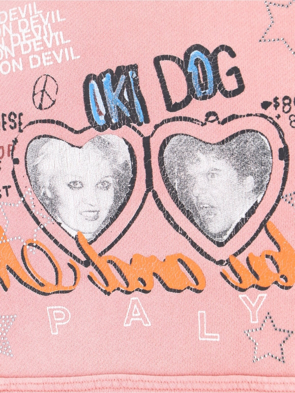 Paly Hollywood Pink Hoodies