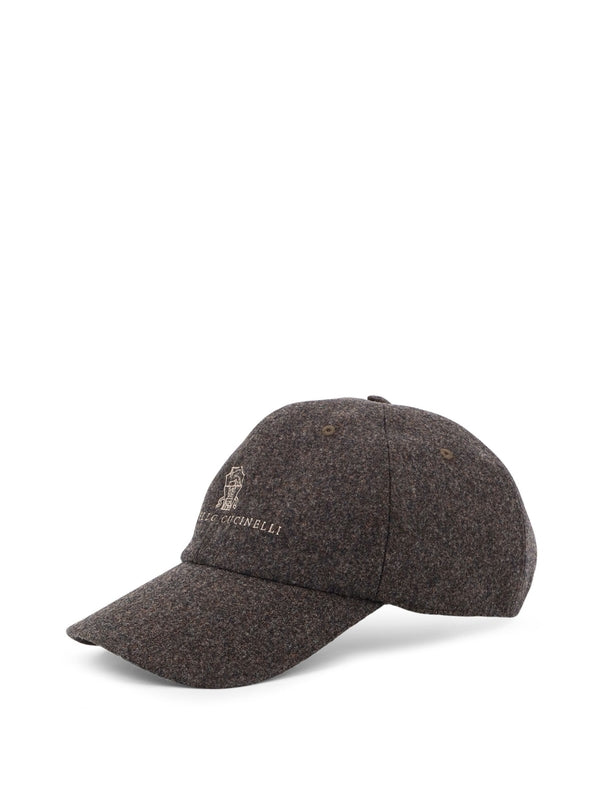Brunello Cucinelli Brown Cap