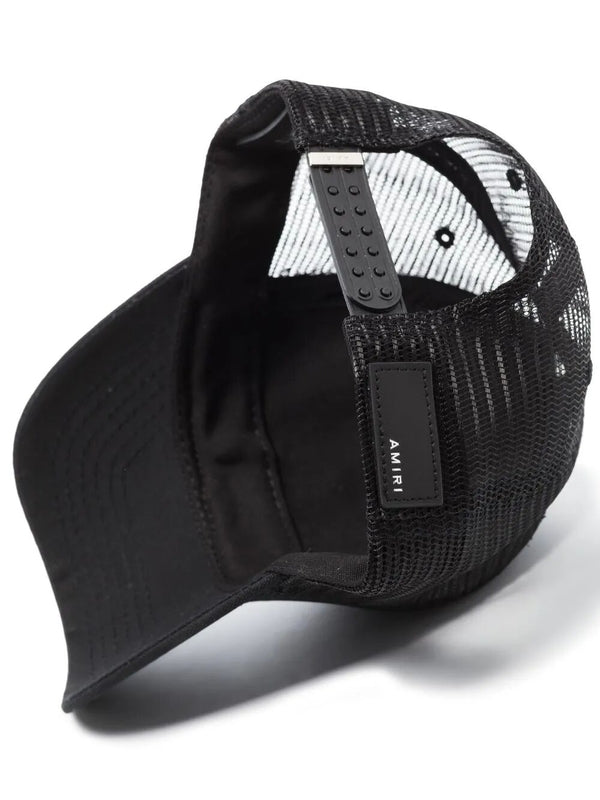 Amiri Black Ball Cap