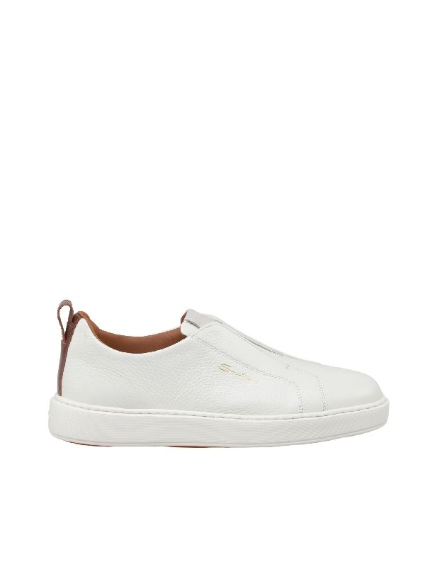 Logo Leather Lowtop Sneakers