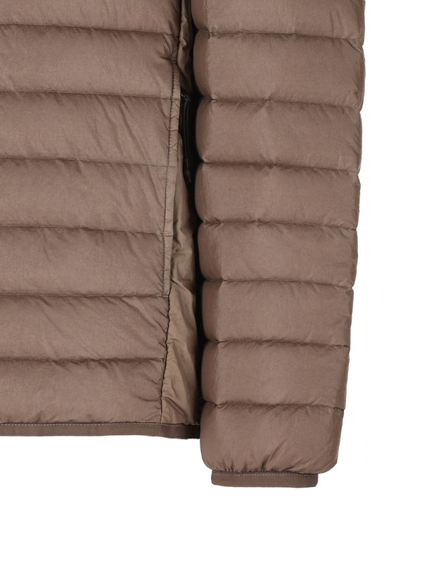 STONE ISLAND - Wappen Patch High Neck Padding - Jente