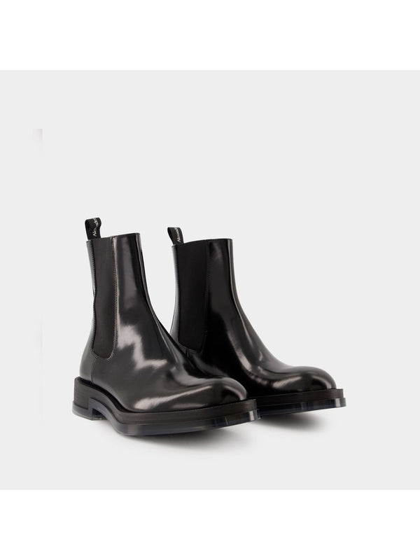 Calfskin Chelsea Boots