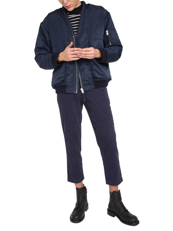 Blue Velvet Chino Pants