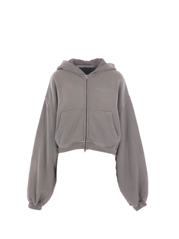 Alexanderwang Grey Hoodies
