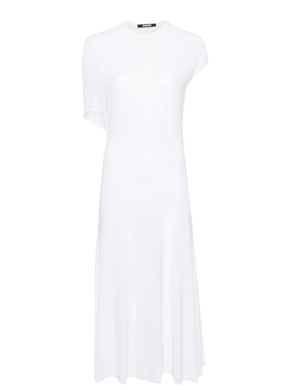 SALERNO Open-Back Short Sleeve Dress