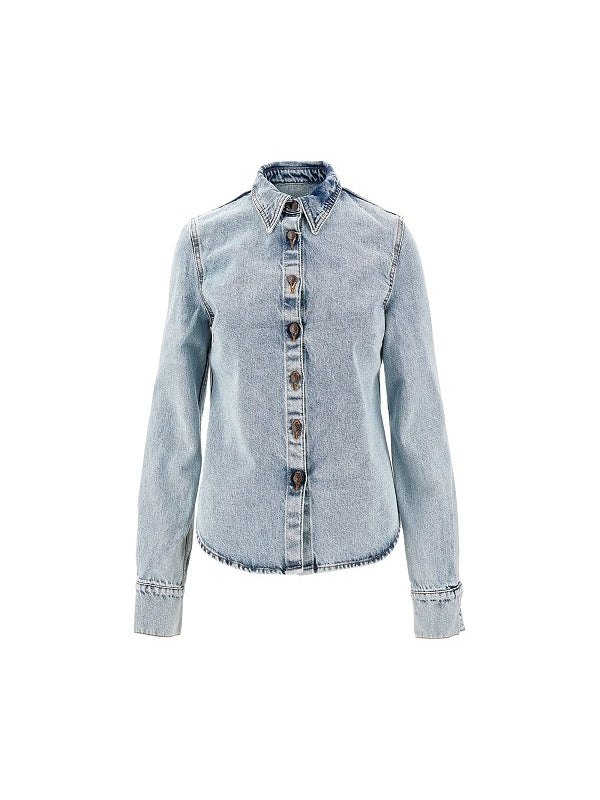 Washing Cotton Denim Shirt