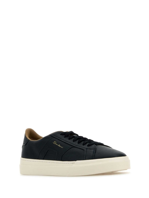 Logo Leather
  Low-Top Sneakers