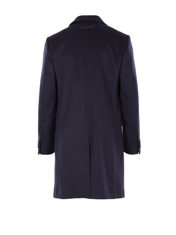 Z Zegna Navy Coats