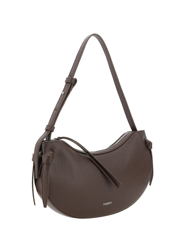 Fortune Cookie Leather Shoulder Bag