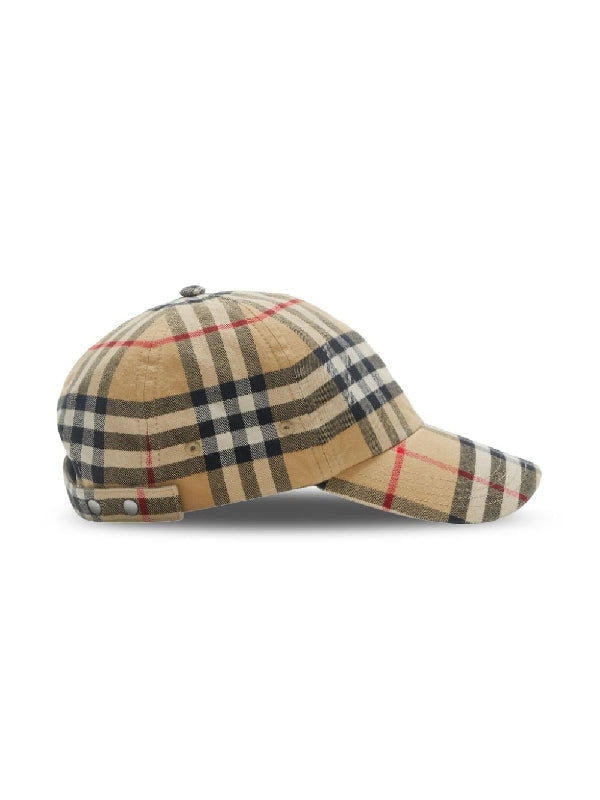 Vintage Check
  Baseball Cap